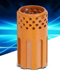 Premium 220051 Swirl Ring For Hypertherm Plasma Cutter, orange plastic part, designed for stable cuts on various metals.
