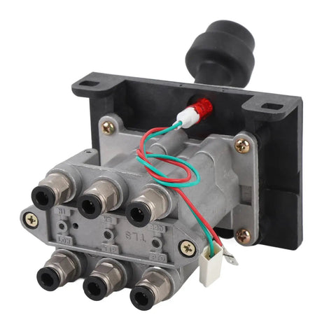 Beefed Up Dump Truck PTO Control Valve Proportional Hydraulic Valve With PTO Switch Six Holes Four Working Positions Slow Down Tipper Switch For Hydraulic System Easy Installation And Maintenance Friendly