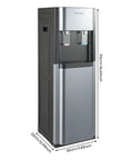 Bottom Loading Water Dispenser With Hot And Cold Water Fits 5.28 Gallon Bottles Easy Bottle Swap And No Heavy Lifting Safety Lock And Child
