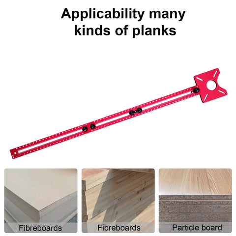 3 In 1 Router Milling Grooves Bracket Guide And Cutting Jig for versatile planks like fibreboards and particle board