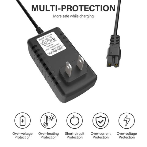 8.4 Volt Charger Replacement For Water Tech Pool Vacuums And Catfish Li Cleaners Power Cord With Five Foot Cable 100 To 240V Input 1A Output