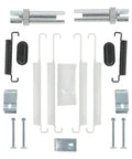 Rear Parking Brake Hardware Kit That Fits 2007 2009 Chrysler Aspen, 2003 2009 Dodge Durango, showing springs and hardware