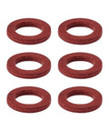 Outboard Lower Unit Oil Drain Gasket Set For Yamaha 4 Stroke Engines Replacement 13mm Outer Diameter 8mm Inner Diameter 1.8mm Thick 6 Pack