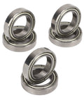 Six Pack 15x24x5mm RC Car Ball Bearings Steel Set For ZD Racing MX 07 1/7 RC Truck High Speed Low Friction Durable Performance