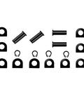 4 Pack Anti Rattle Footpeg Mounting Pins Kit For Harley Sportster Dyna Softail Touring Road King with high tension springs washers