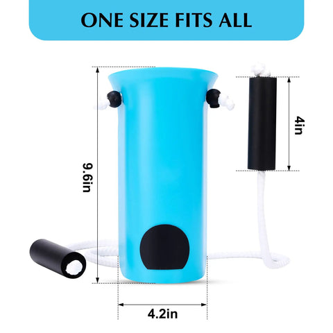 Wide 3.93 Inch Sock Aid With Foam Handles For Easy On Off Regular Socks Dress Socks Athletic Socks And Calf Socks Senior Friendly Grab And Go Sock Helper For Elderly People Blue, 4.2in wide