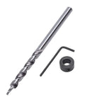 Heavy Duty 1/4 Inch Hex Shank Pocket Hole Drill Bit Plus 3/8 Replacement Step Bit With Depth Stop Collar For Jig System Master Kit, bit and collar