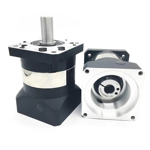 Heavy Hitter High Precision Planetary Gearbox For Nema 52 Servo Motors Smooth Speed Reducer With 110Mm And 130Mm Flanges in khaki finish.