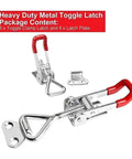 Six Pack Toggle Latch Catch Set With Adjustable Clamp For Cabinets And Boxes Self Locking Linkage Delivers Steady Clamping