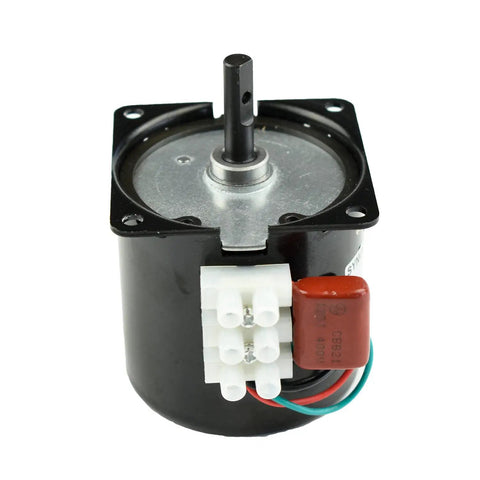 AC Synchronous Geared Motor With Built In Gearbox For Rotisserie Turntable, 110V Low RPM 2.5 To 3, High Torque 80 Kgf Cm