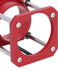 Rock Solid Router Lift Base Built With Premium Aluminum Alloy And Stainless Steel Table Raising Rig for 64 To 65mm Tools, close-up view.