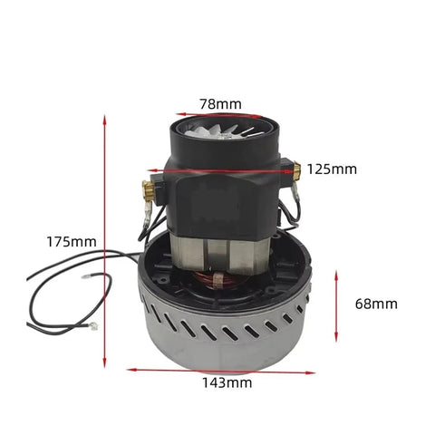 Heavy Duty 2000W Industrial Vacuum Motor Replacement Part With Copper Coil Wire For Wet And Dry Suction Units Upgrade Your Shop Vac Setup Now