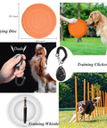 Budget Friendly All In One Dog Agility Training Set With Tunnel Weave Poles Hurdles Flying Disc Jump Ring Pause Box Clicker