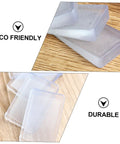 Close-up of eco-friendly 36 Piece Stackable Furniture Shims And Sofa Levelers, durable plastic wedges for leveling.