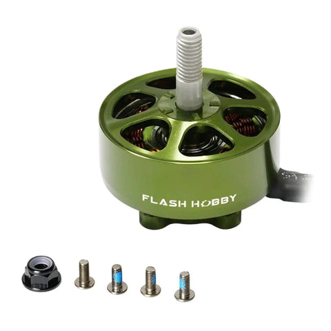 1300KV Brushless FPV Drone Motor 4 Pack For 3-6S LiPo 7 Inch Freestyle Long Range Quad DIY Parts Outrunner With Aluminum Housing