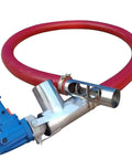 Close-up of Beefy Heavy Duty Grain Pumping Machine With Portable Auger Conveyor And High Suction for versatile material handling.