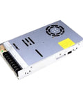 Rock Solid Adjustable Switching Power Supply 220V To DC Converter With Hella Stable Output Built Tough For Industrial Projects And Zero Hassle Big Capacity, shown from top angle.