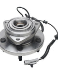 Six Piece Front Wheel Bearing Hubs Kit With Two Front Hubs And Four Upper And Lower Ball Joints For 2005-2010 Jeep Grand Cherokee And 2006-2010 Commander Replacement Front Left And Right Hubs To Beef Up Your Jeep 5 Bolt ABS Sensor Ready