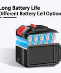 Portable Automatic Wire Threader For Wall Electrical Cabling battery pack with multiple cells for long-lasting power.