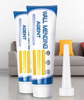 Ultimate Drywall Patch Repair Kit With Scraper And Nozzle Extender For Holes Cracks Dents And Small Wall Damage in living room