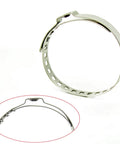 Universal Adjustable CV Joint Boot Clamp Kit In Stainless Steel 304, showing small and large drive axle boot clamps.