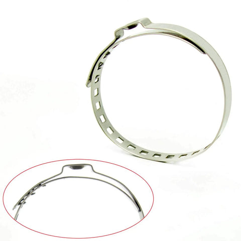 Universal Adjustable CV Joint Boot Clamp Kit In Stainless Steel 304, showing small and large drive axle boot clamps.