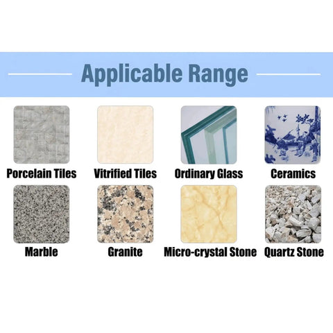 Slay Your Renovation Game With This Dope 12 Pc Diamond Tile Hole Saw Set. Drilling Ceramic, Porcelain And Marble Like A Boss Without Breaking Bits Or Messing Up The Site. Features Heavy Duty Steel, Premium Aluminum Case And M14 Adapter For Perfect Cuts. Applicable range tiles, glass, marble, granite, stone
