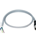 5 Pin Female Sensor Cable with Flying Leads 0.5m A-Coded 22AWG PVC Insulated 300V 3A