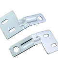 Six Pack Bifold Door Surface Aligner Hardware Kit In Carbon Steel With Galvanised Finish 6.38x3.5 Cm shown in close-up view