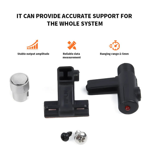 Speed Sensor For Mid Drive Ebike Motor Compatible With BBS01 BBS02 BBSHD And 8FUN Mid Mount Kits Long Lead 80Mm Wire 4Mm Sensing Distance One Pulse Per Cycle Boost Your Electric Bike Build