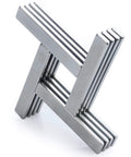 Four Pack Neodymium Bar Magnets With Double Sided Adhesive For Science Experiments STEM Projects Craft Fridge Kitchen Office 60 X 10 X 3