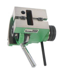 Rugged 5C Collet Spin Index Fixture Delivering Badass Stability And Dead Easy Vertical Or Horizontal Milling Setup For Hard Core Shop Floors Today Precision Ground, showing lever action and green body.
