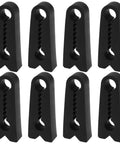 Universal Car Door Buffer Pads Beat The Rattle Blues And Stop Heavy Metal Thud On Everyday Drives Keep Cabin Sweet And Silent With Premium Rubber Damper Insulators That Grip Latch Loops Securely For Smooth Shuts Weekend Warriors Love This Setup, 8-piece black rubber damper pads.