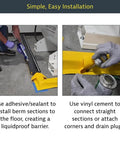 Installation of Make-A-Berm Fuel Spill Containment Curbs Kit, 15 Feet Long And 1.5 Inches High Straight Sections, Custom Chemical Spill Berm System In Yellow PVC Coated Fabric With Crush Resistant Foam Walls Built For Stationary Equipment And Your Gear Made In USA