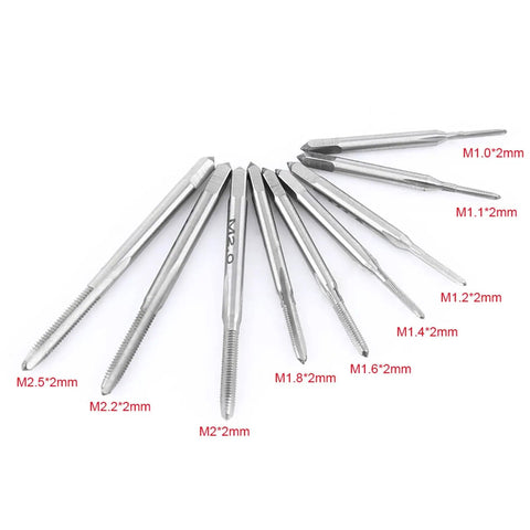 Metric Tap And Die Set 30 Pcs With Adjustable Wrench For Thread Cutting M1 To M2.5 Includes Taps Dies Spanner And Case Pro Grade