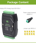 Rock Solid 8 Channel Analog Data Acquisition Module With 12-Bit Precision For Voltage And Current Sensing, package contents