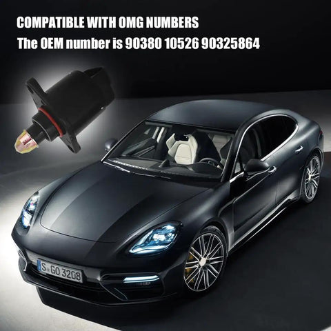 Idle Speed Control Valve IAC Sensor Replacement For King Kong Idle Motor 90380 10526 90325864 with luxury car background