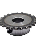 Top Quality 04C Drive Sprocket With 12 Teeth 6mm Bore Made From Heavy Duty 45# Steel for Table Wheel Setup, showing side view.