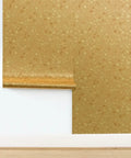 Modern Terrazzo Gold Metallic Wallpaper For Living Room Accent Wall Eco Friendly Vinyl Wall Covering showing texture and pattern.