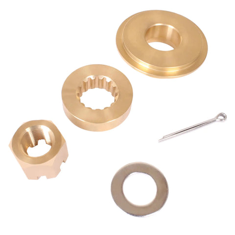 Must Have Propeller Nut Kit With Stopper Propeller Bush Thrust Washer And Spacers For Suzuki DF150 DF300 Outboard Motors 150HP 300HP Gearcase 15 Tooth Spline Four And Three Quarters Inch
