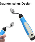 Homer NG1000 Deburring Countersink Tool Set with ergonomic handle, featuring sharp M2 high speed steel cutter for various materials.