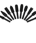 Roll Up Your Sleeves And Get Work Done Fast With This Rock Solid 10 Piece Rotary Rasp File Set Featuring A Standard Quarter Inch Hex Shank.