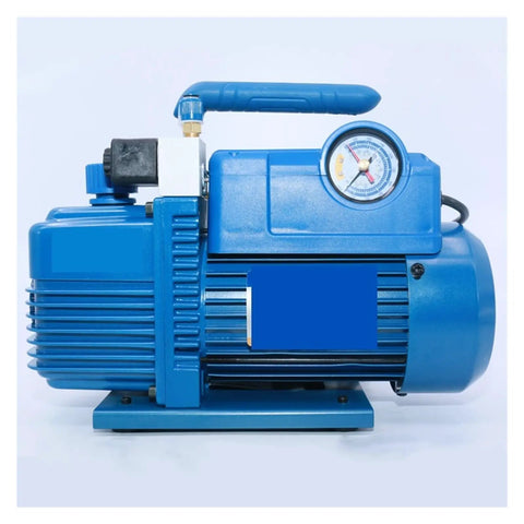 Kgkg 2l Rotary Vane Vacuum Pump For Ac R410a Repair, 7.2m3h Flow Rate, 250w Motor With Solenoid Valve, High Ultimate Vacuum Speed For Refrigerant Recovery And System Pull Down Jobs