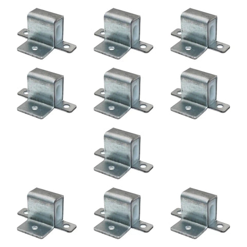 10x Heavy Duty Sofa Spring Clips With Silent Rubber Buckles Stop Creaking Noise Perfect For Repairing Couches, Chairs, Beds, And Car Seats In Style Without Breaking The Bank Today. 10-pack silver metal furniture spring clips
