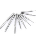 Solid High Speed Steel Taps And Dies Set With 30 Pieces For Heavy Duty Machine Repair Featuring Tough Wrenches For Clean Internal External Thread Cutting Like A Pro On Any Jobsite, M2.0 taps
