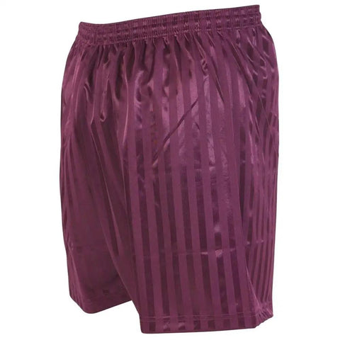 Striped Continental Football Training Shorts Navy With Long Length And Tie Waist For Ultimate Comfort One Hundred Percent Soft Touch Polyester