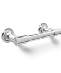 Purist Toilet Paper Holder In Polished Chrome, Pivoting For Quick Roll Changes, premium metal build, sleek design, easy install