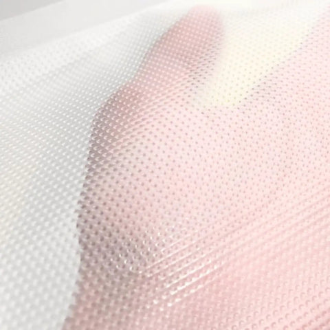 Close-up texture of 100 Count Pre Cut 4x6 Vacuum Sealer Bags 4 Mil Commercial Grade BPA Free Beefy Durable Compatible with FoodSaver