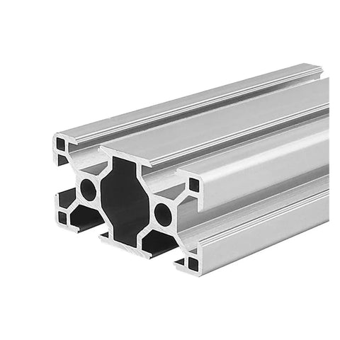 Heavy Duty Aluminum Profile Extrusion 30x60 L3060 One Piece For Doors And Windows, DIY Friendly Aluminum Channel with end view