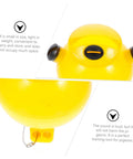 Portable Pigeon Training Whistles 2 Pack Lightweight Four Tone Bird Call Set showing yellow ABS and steel whistle.